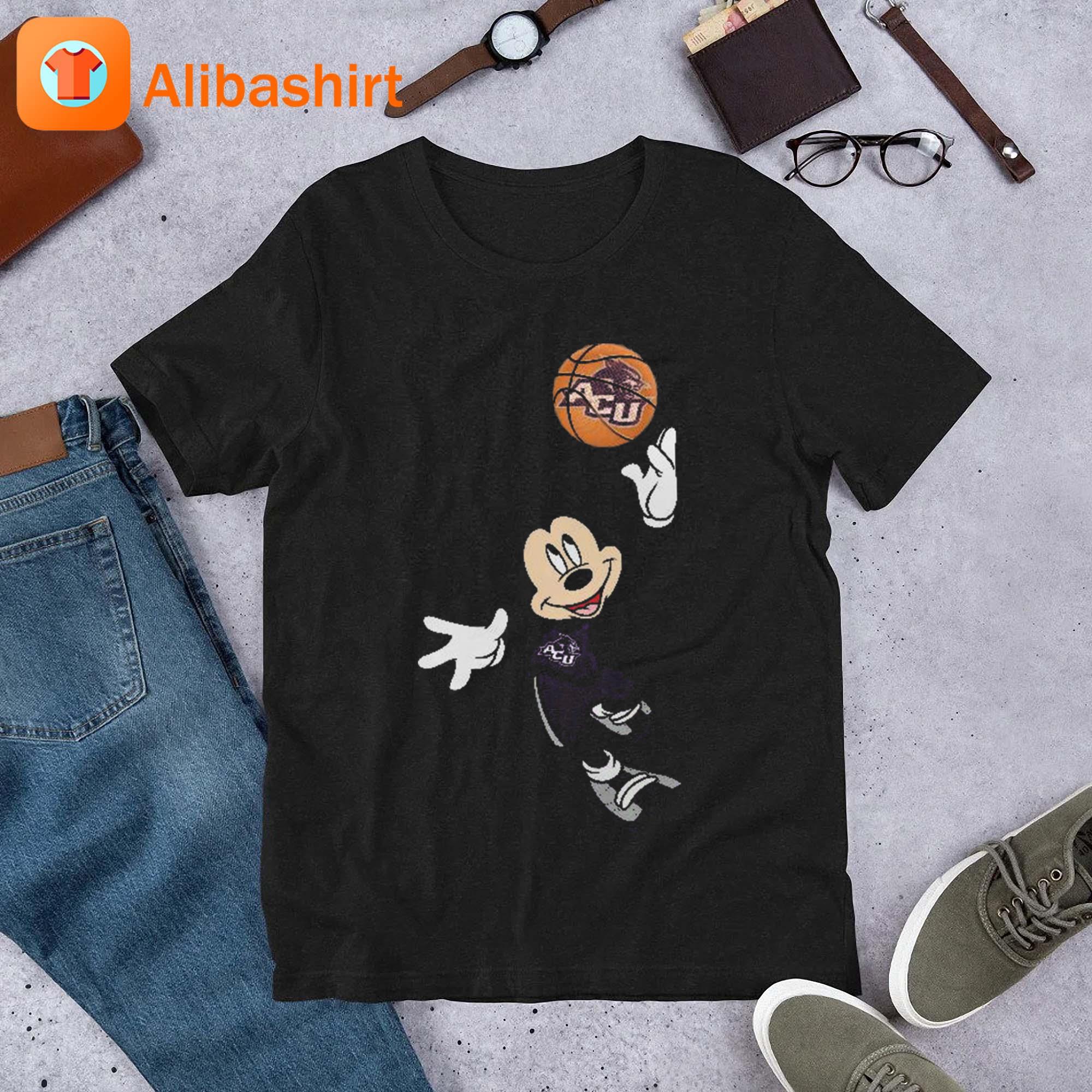 Abilene Christian Wildcats Mickey Mouse March Madness 2023 Shirt