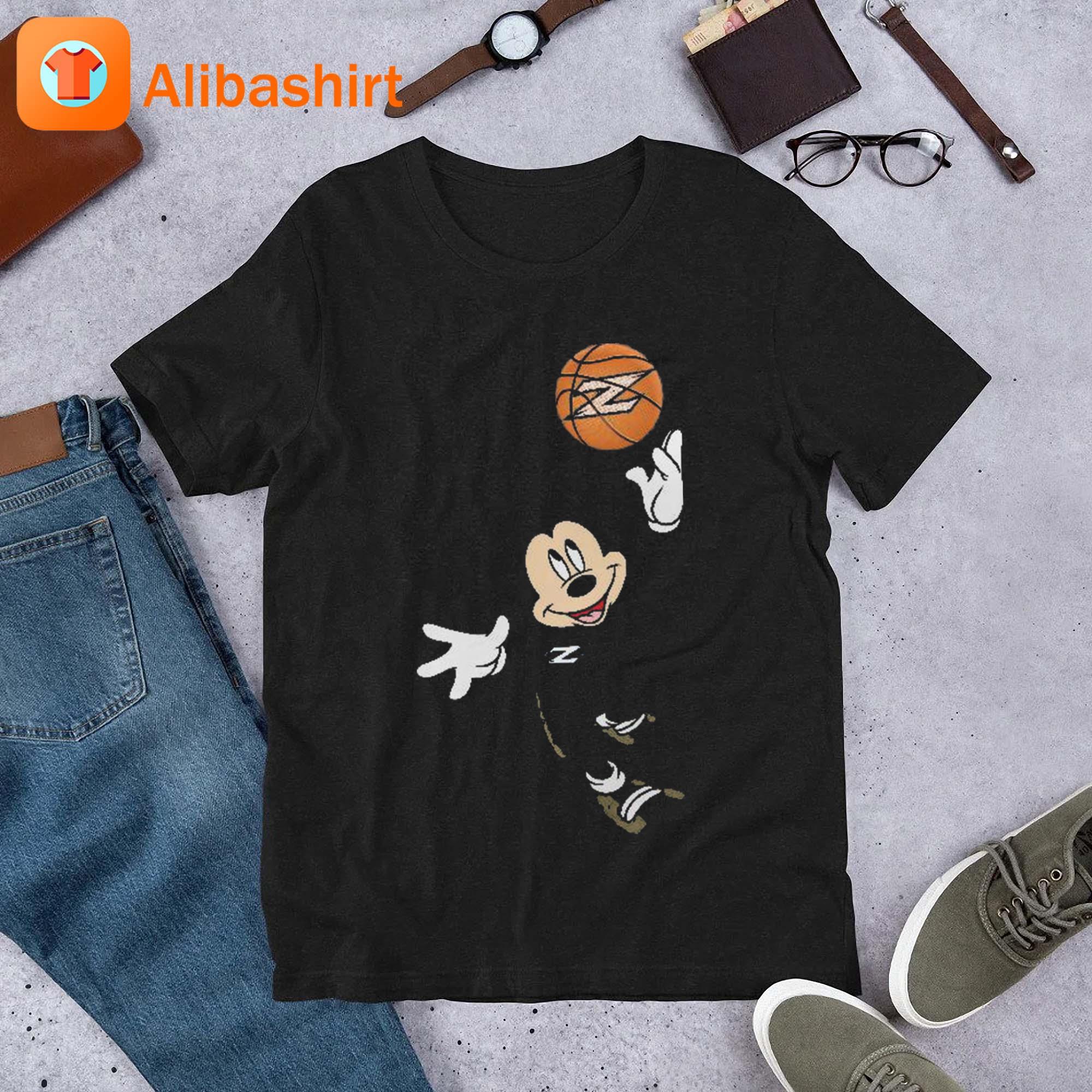 Akron Zips Mickey Mouse March Madness 2023 Shirt