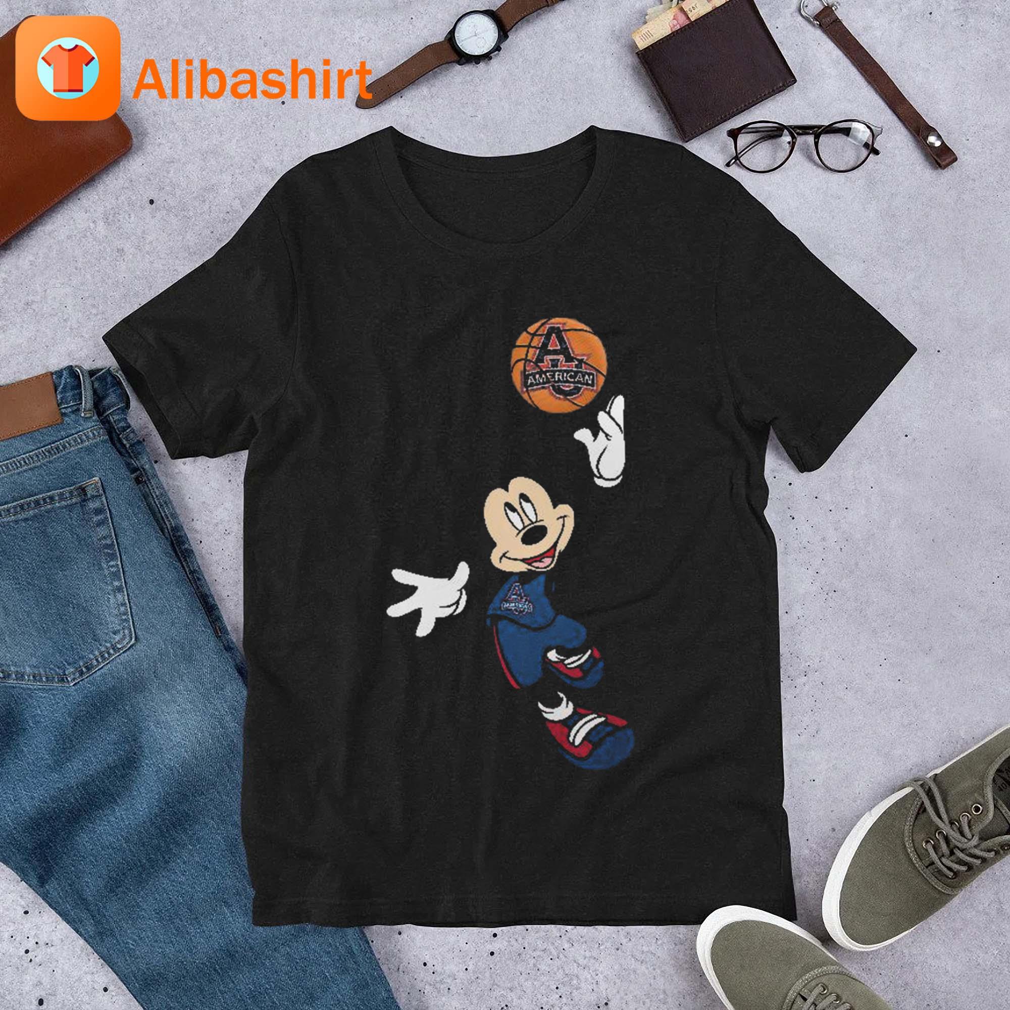 American University Eagles Mickey Mouse March Madness 2023 Shirt
