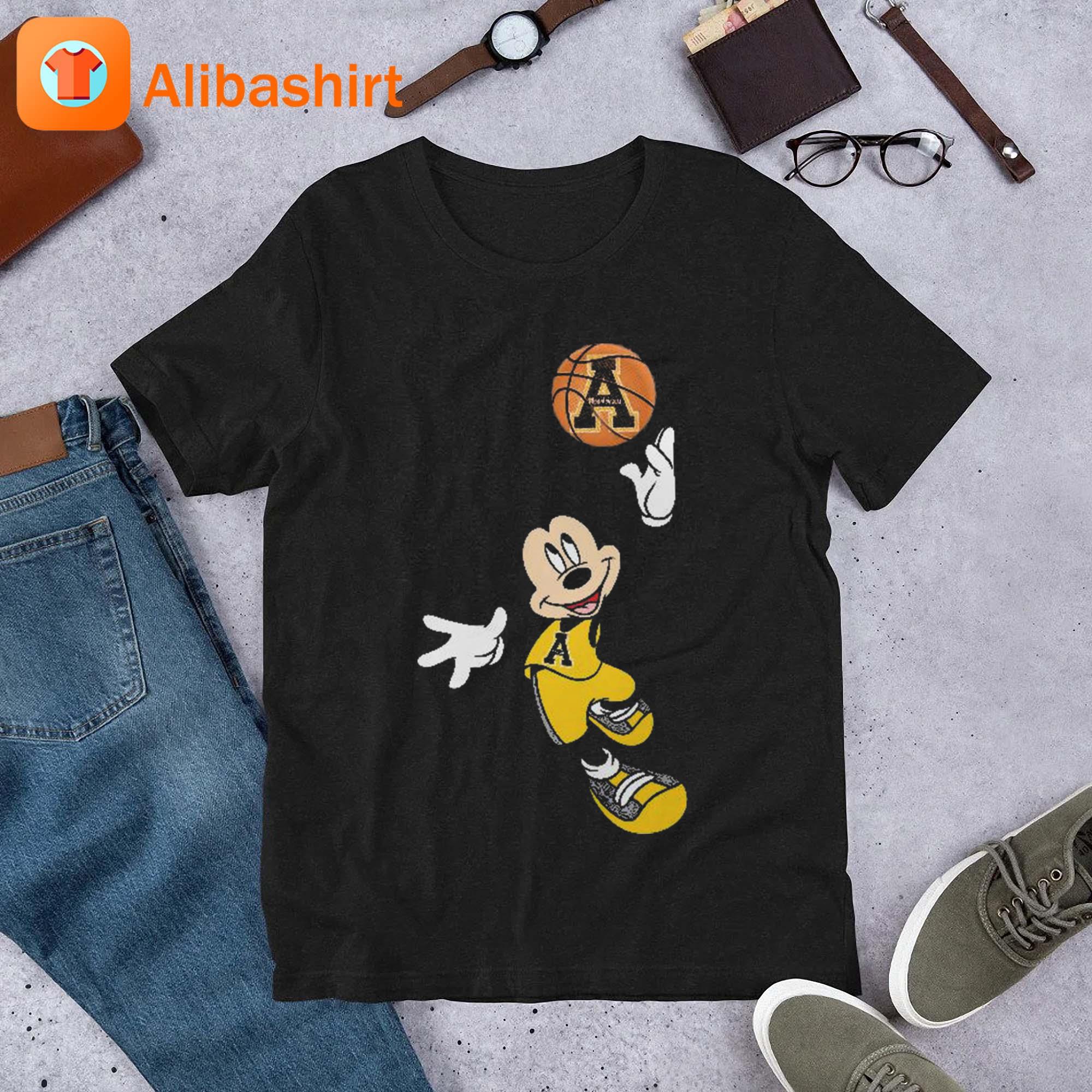 Appalachian State Mountaineers Mickey Mouse March Madness 2023 Shirt