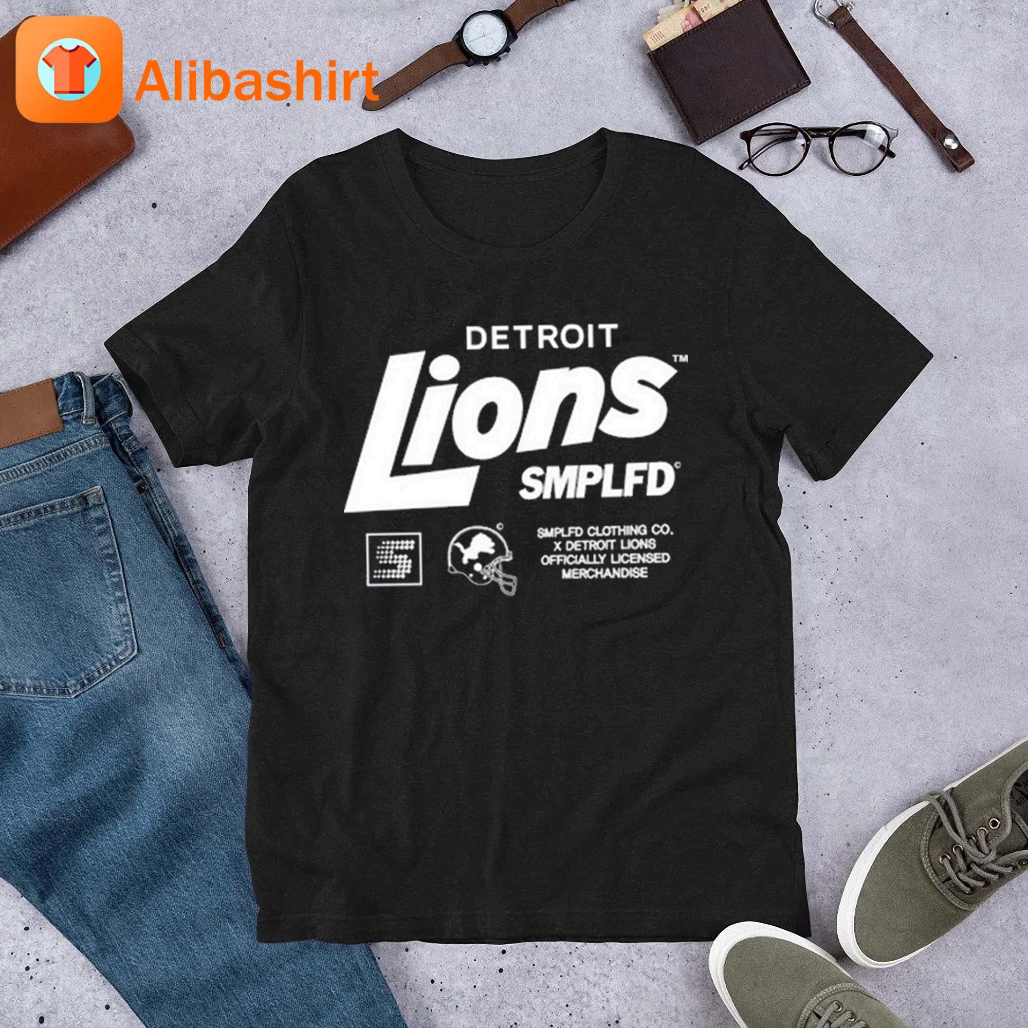 Cam Sutton Detroit Lions SMPLFD Tee Shirt