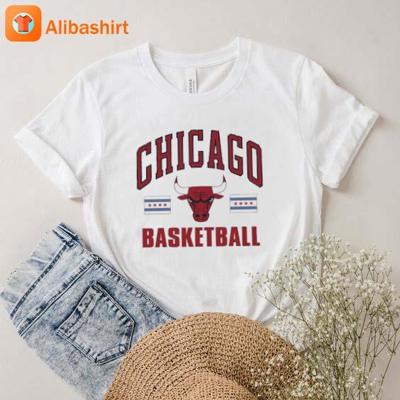 Chicago Bulls '47 2022/23 City Edition Backer Franklin T-Shirt - White