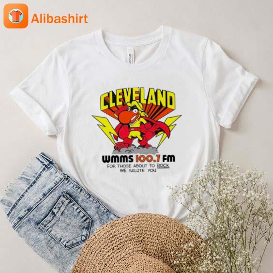 Cleveland Wmms Loo.7 Fm For Those About To Rock We Salute You Shirt