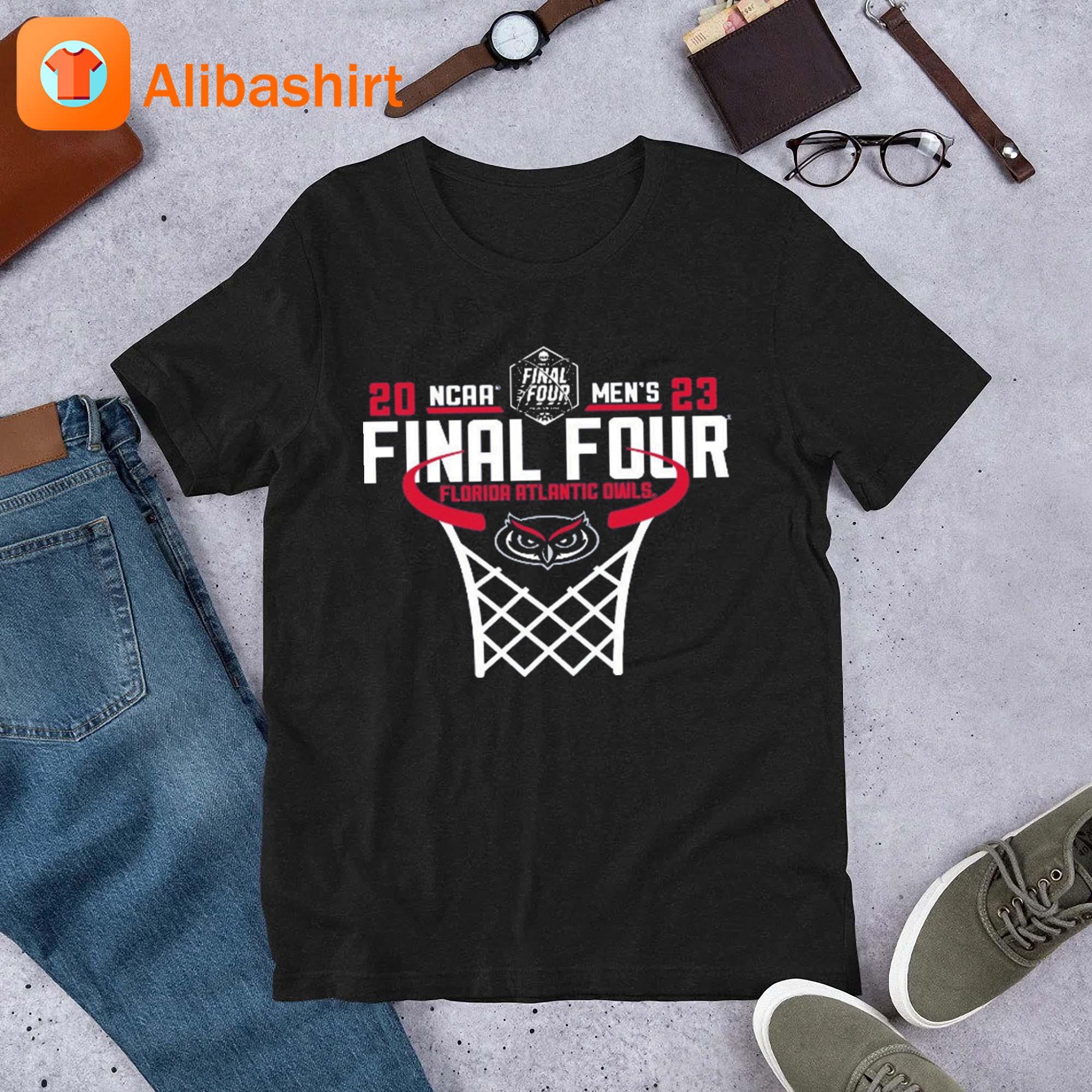 Florida Atlantic Owls 2023 NCAA Men's Basketball Final Four Official shirt