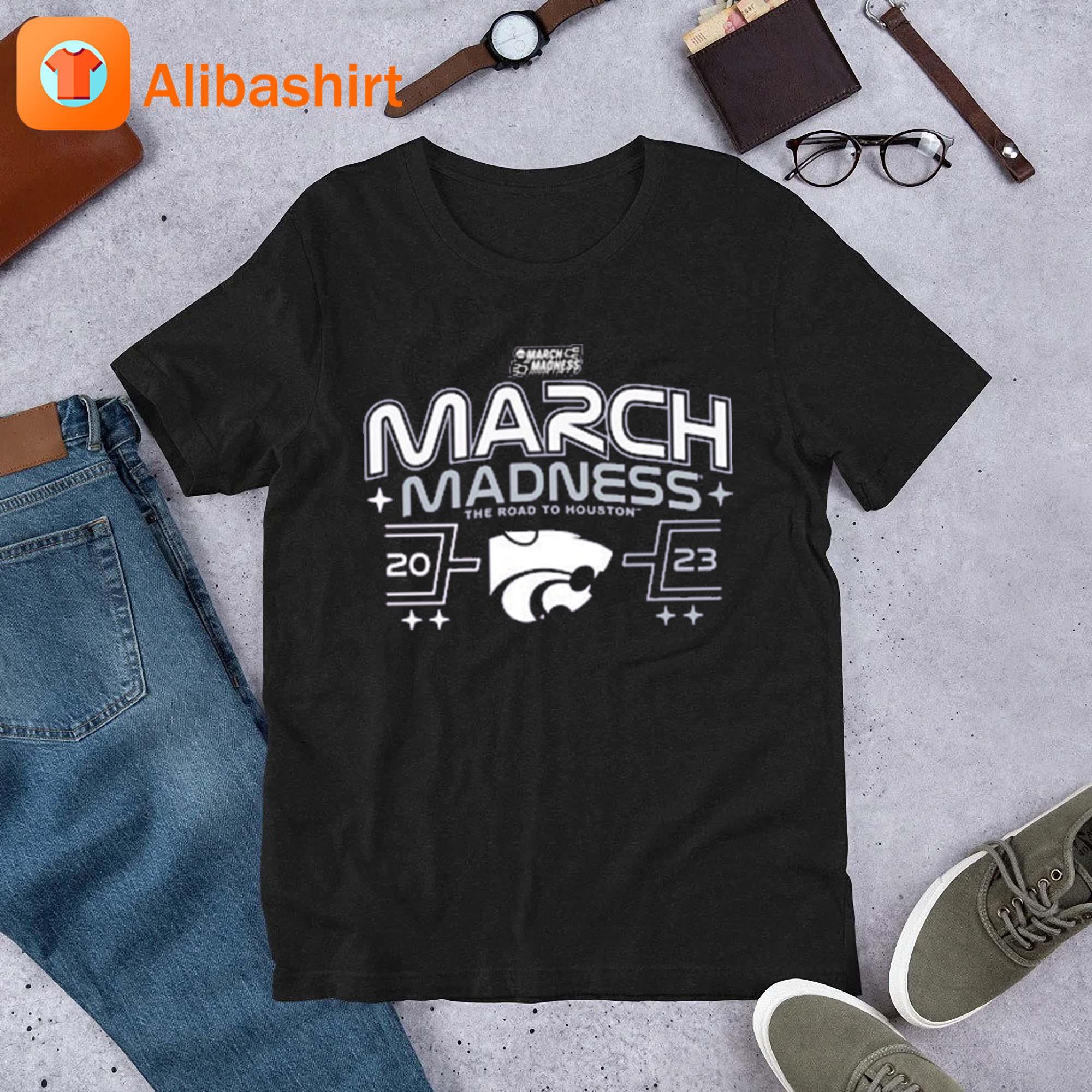 K-State Wildcats 2023 March Madness The Road To Houston shirt