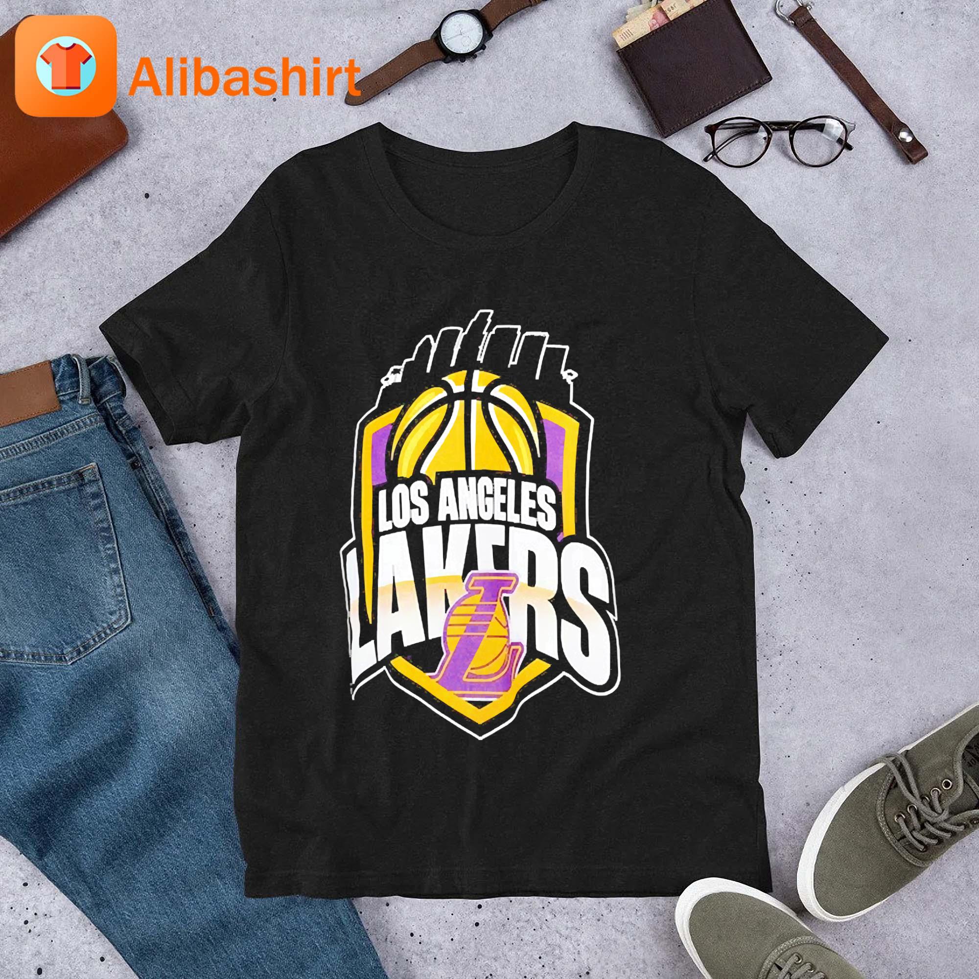 Los Angeles Lakers Stadium Nba Basketball Shirt