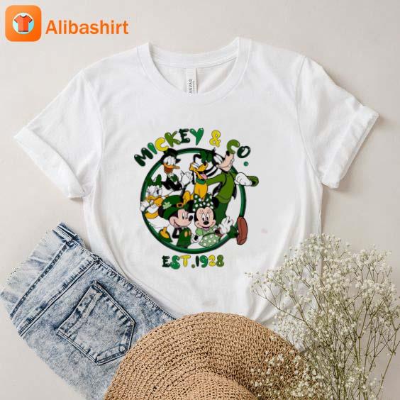 Mickey And Co Est 1928 Funny Mickey And Friend Shamrock 2023 Shirt