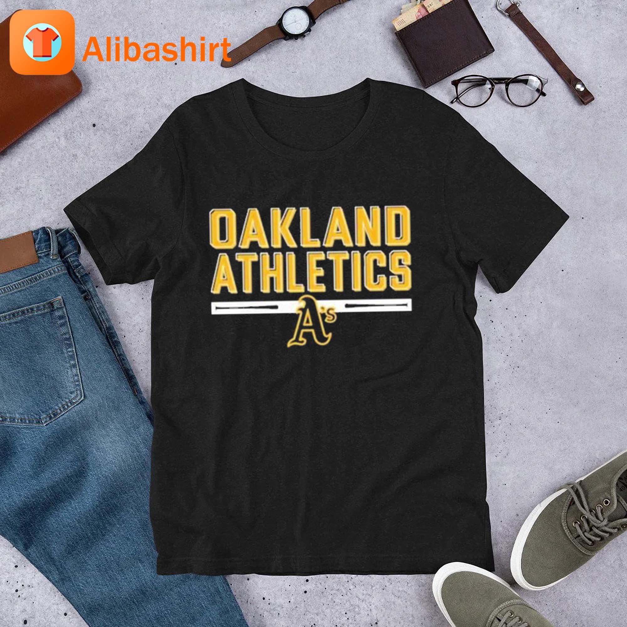 Oakland Athletics New Era Green Batting Practice shirt
