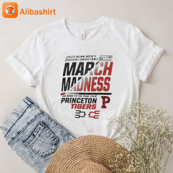 Princeton Tigers Men’s Basketball 2023 NCAA March Madness The Road To Final Four Shirt