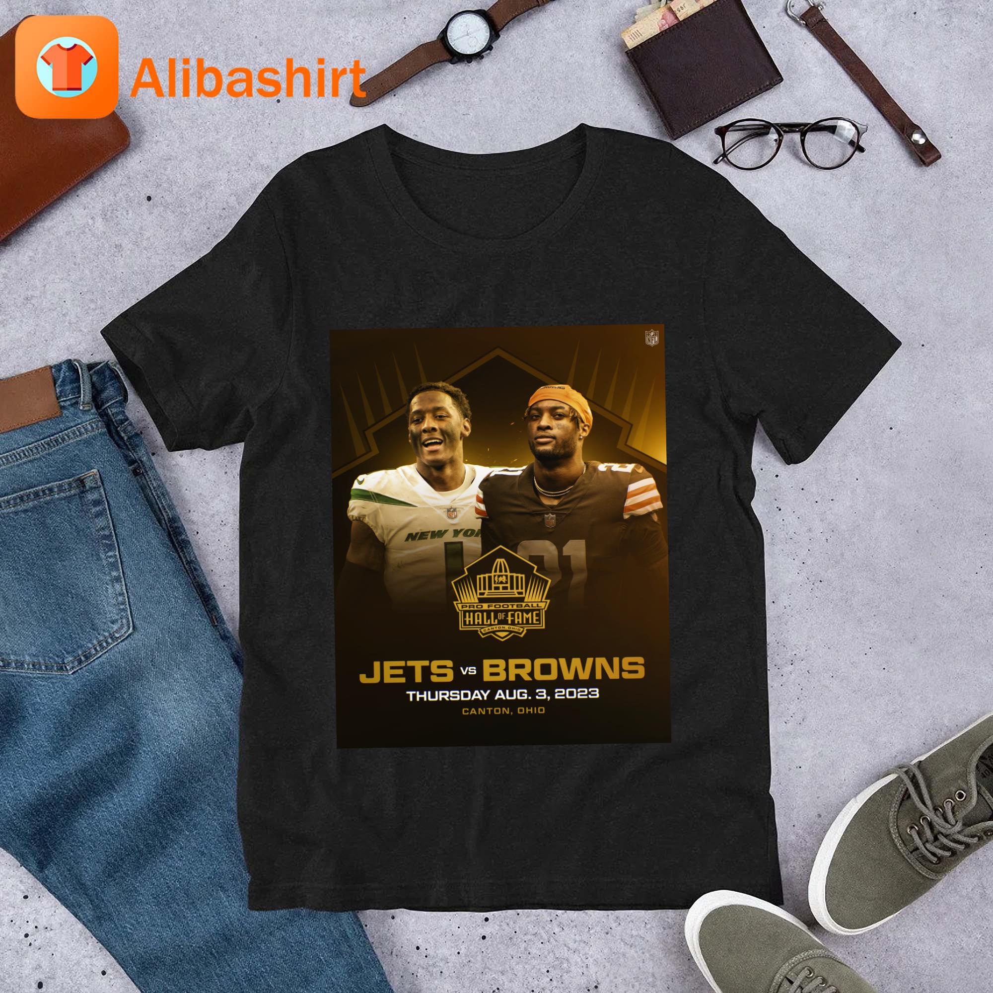 Pro Football Hall Of Fame Canton Ohio Jets Vs Browns 2023 shirt