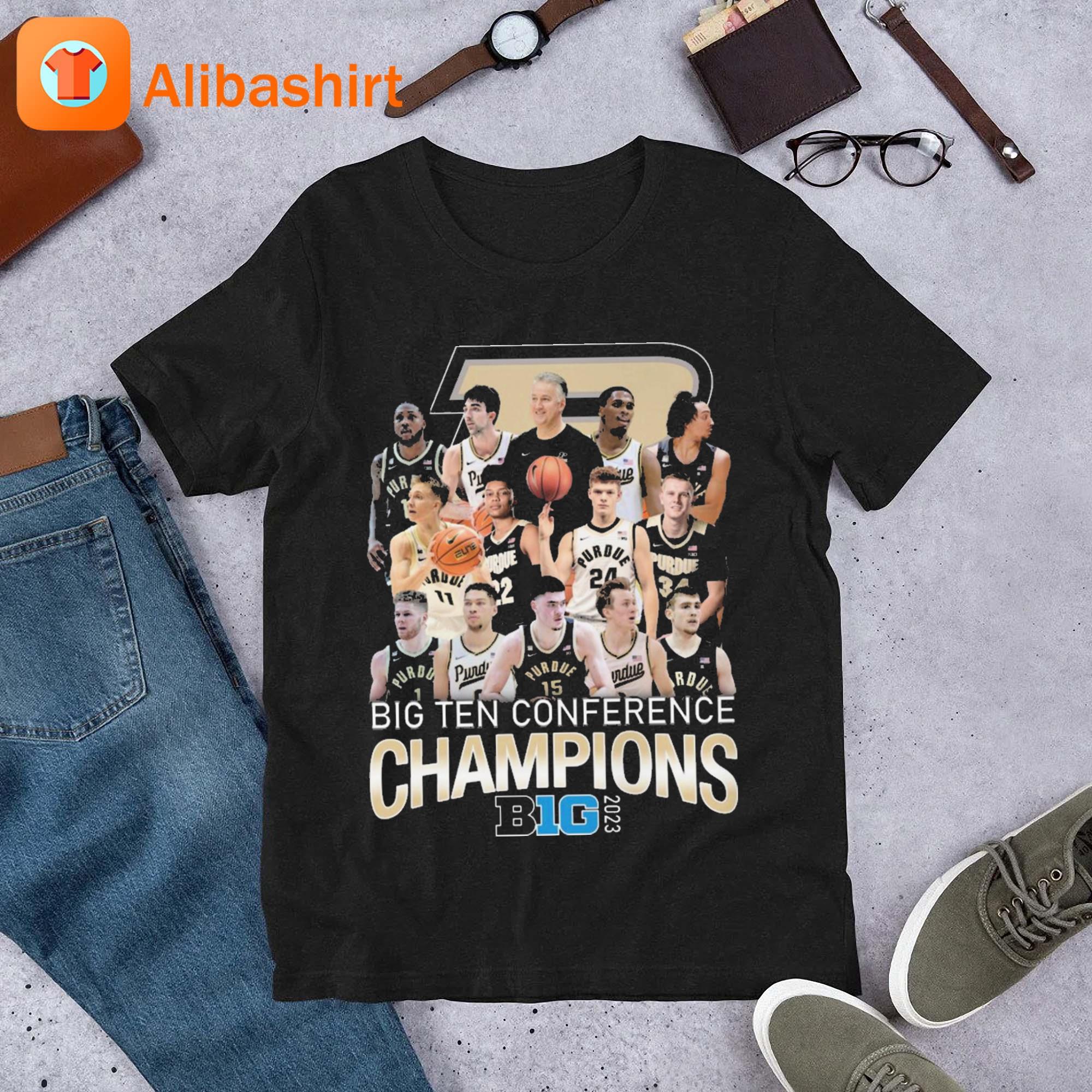 Purdue Boilermakers 2023 March Madness Big Ten Conference Champions shirt