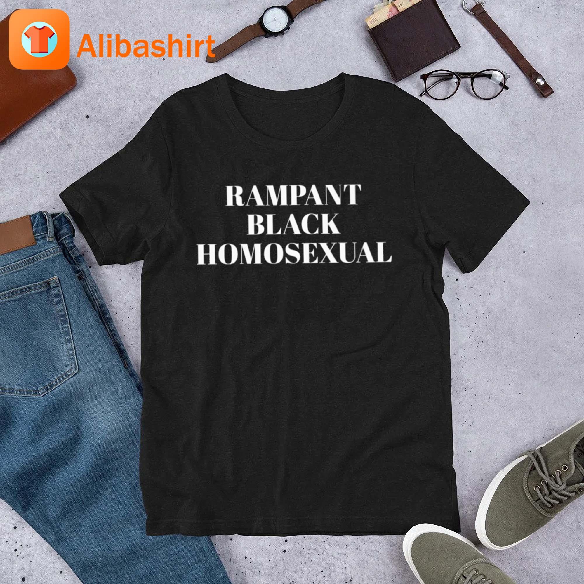 Rampant Black Homosexual Shirt