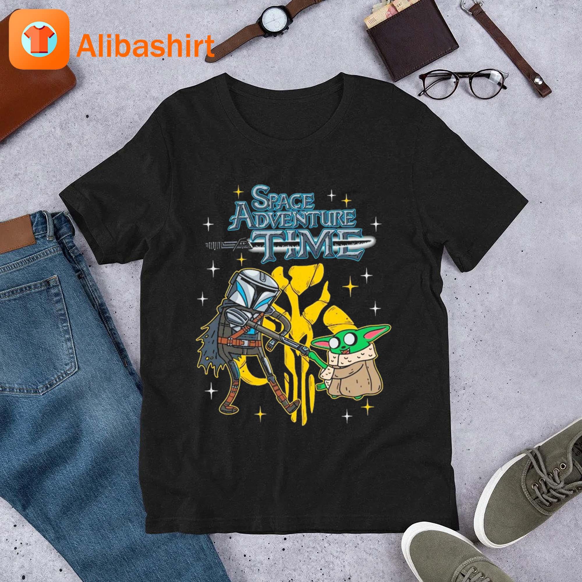Star War Space Adventure Time Shirt