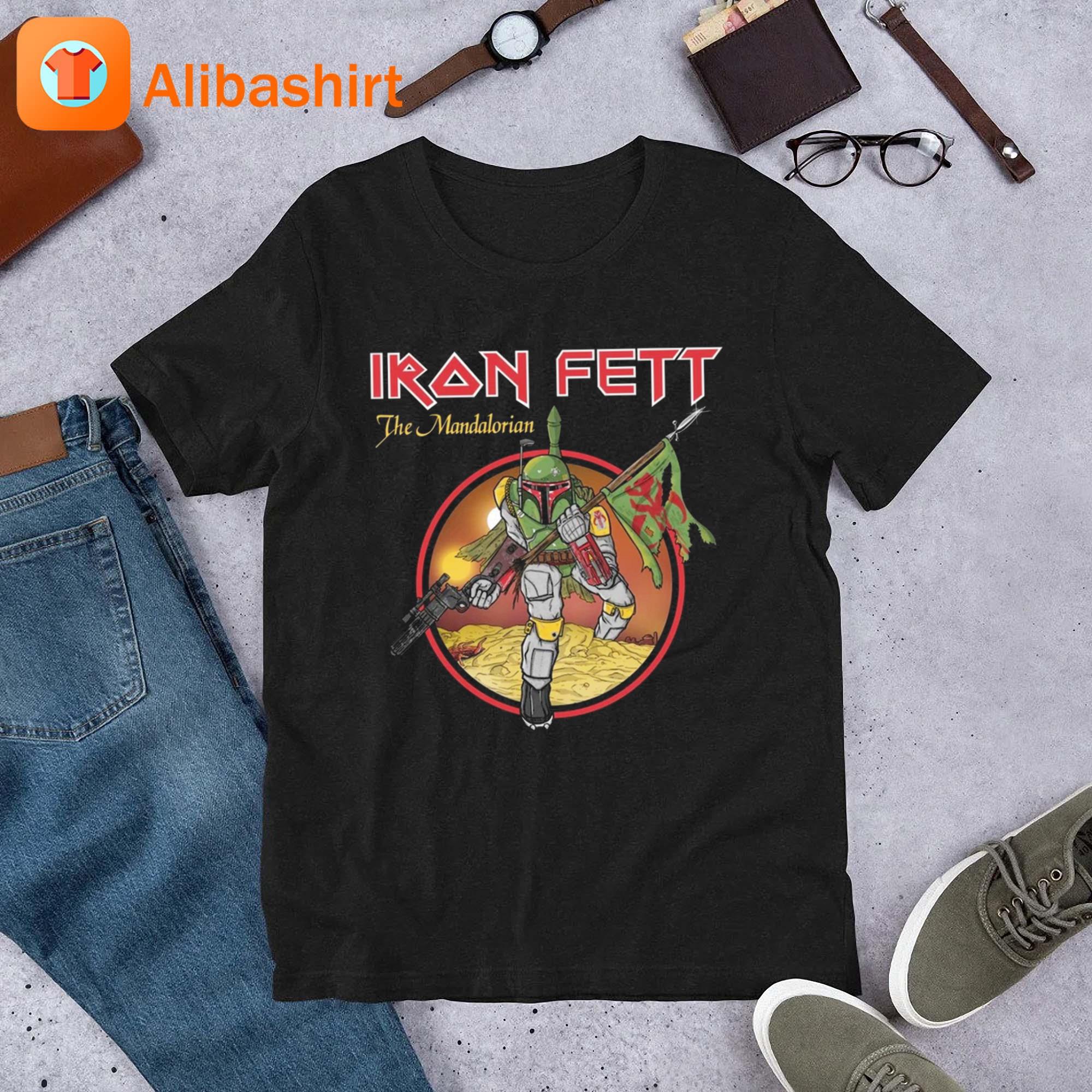 Star Wars Armored Fett and The Captain Shirt