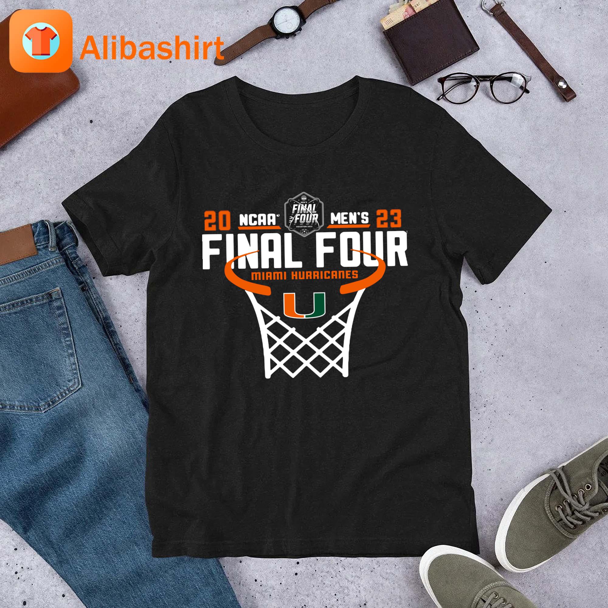 Team Miami Hurricanes 2023 Final Four NCAA Men's Basketball shirt
