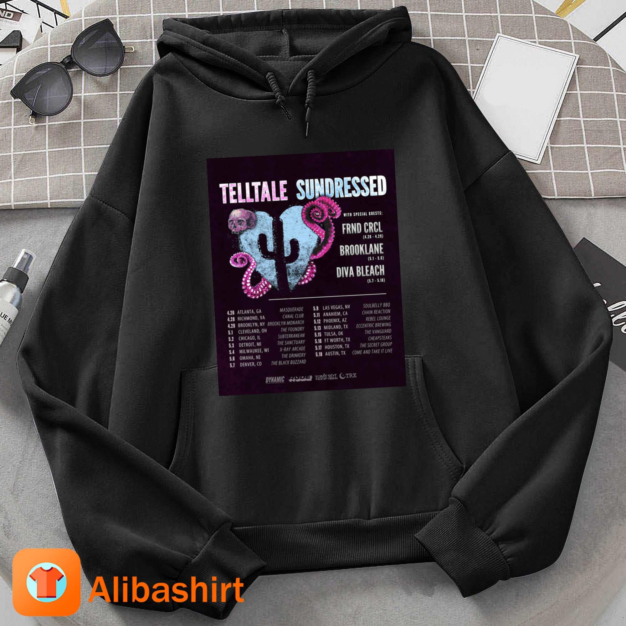 Telltale and Sundressed Teaming Up For Spring Tour 2203 Shirt Hoodie