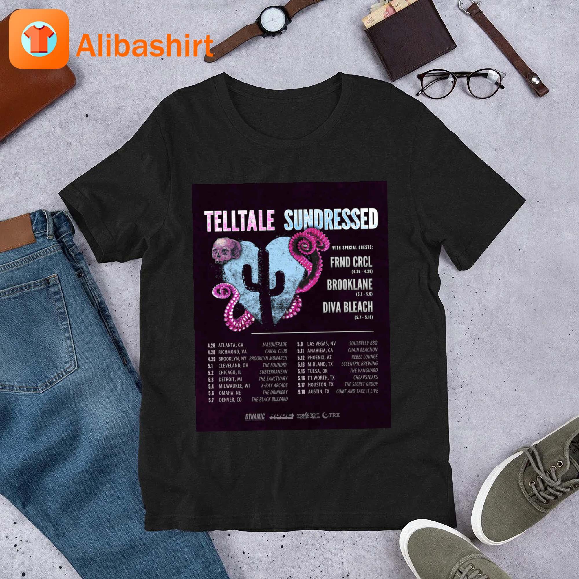 Telltale and Sundressed Teaming Up For Spring Tour 2203 Shirt