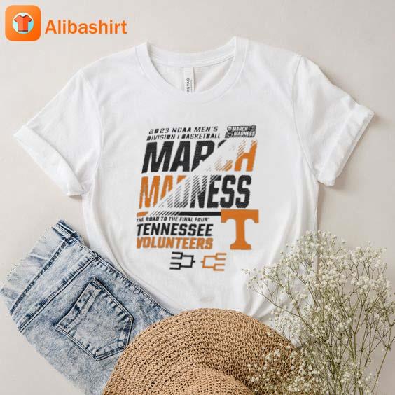 Tennessee Volunteers Men’s Basketball 2023 NCAA March Madness The Road To Final Four Shirt