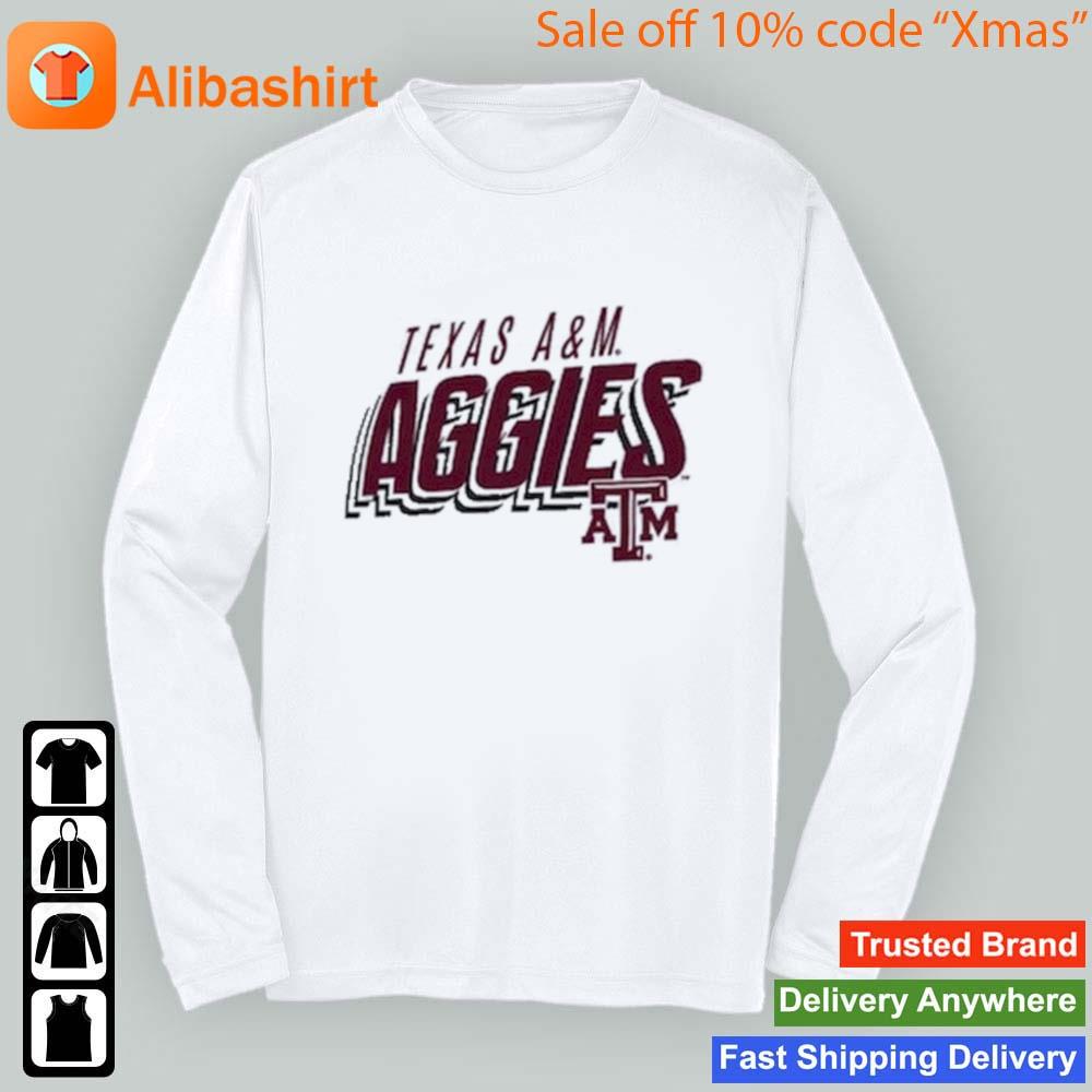 Texas A&M Aggies Concepts Sport Downfield s Longsleeve t-shirt