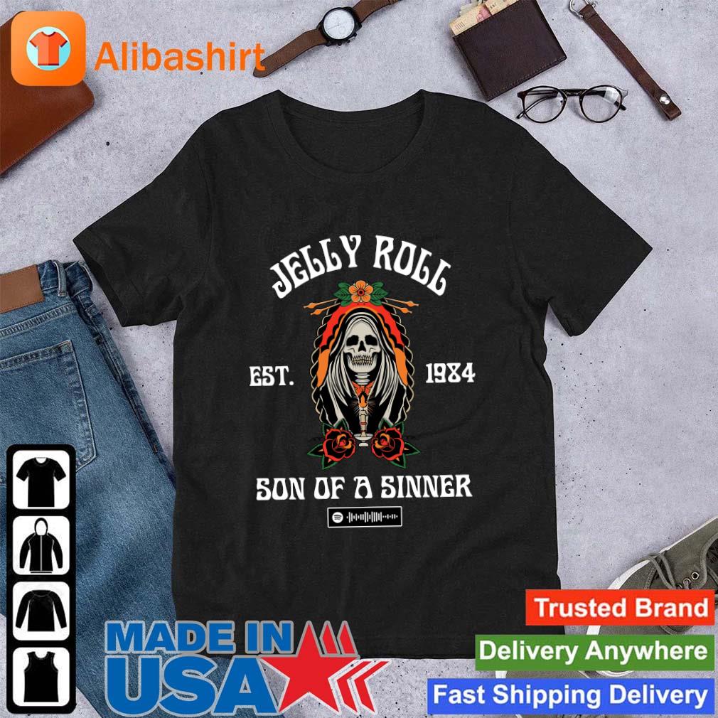 Jelly Roll Son Of A Sinner Rock Bunniexo T-shirt
