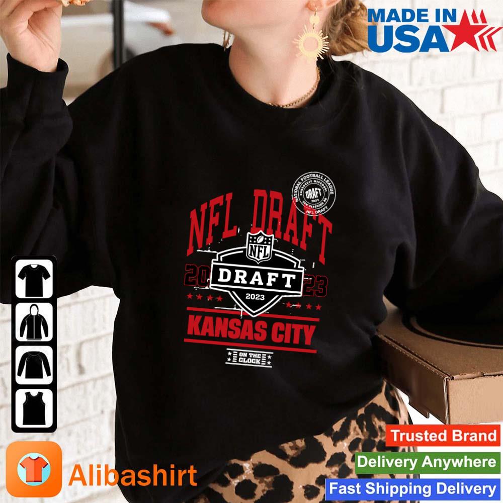 NFL Draft 2023 Kansas City On The Clock shirt, hoodie, sweater, long sleeve  and tank top