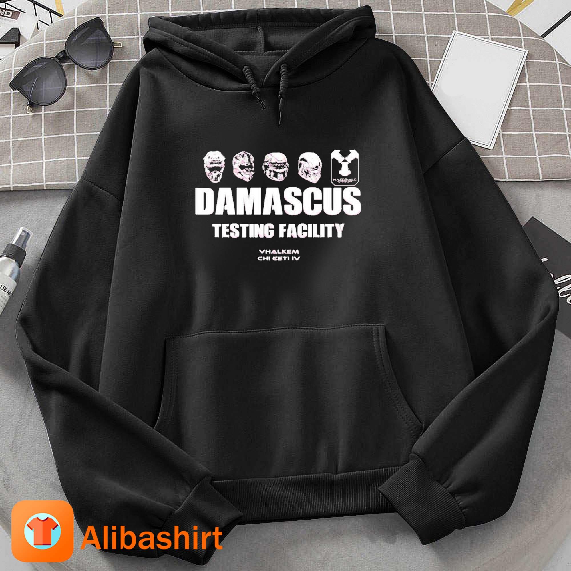 Damascus Testing Facility Halo Game Shirt Hoodie