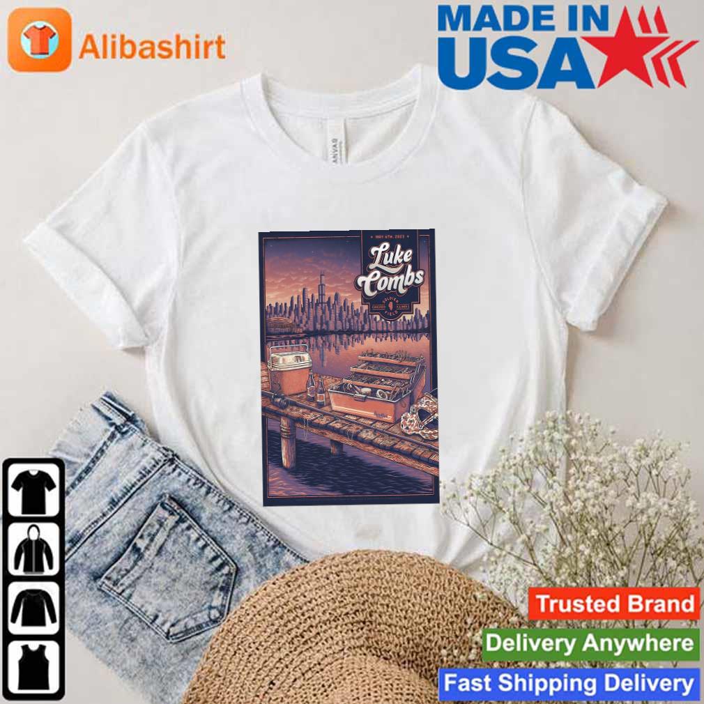 Funny luke Combs Chicago May 6th 2023 Soldier Field Illinois Shirt