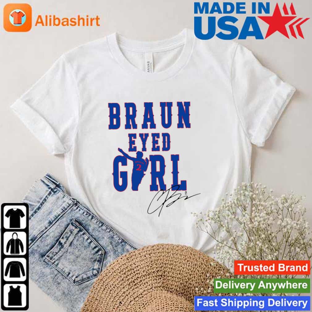 Nice braun Eyed Girl Christian Braun Shirt