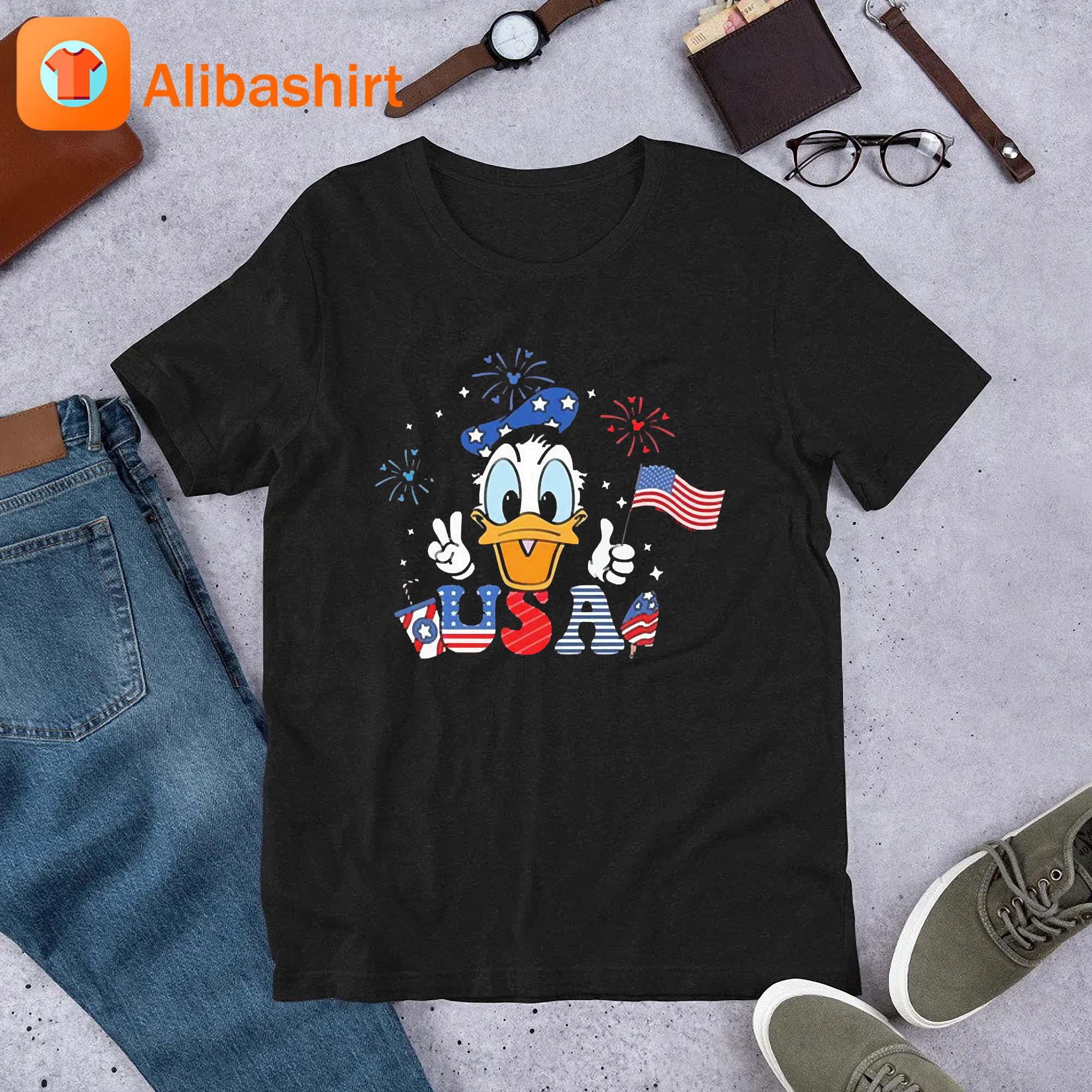 Official Donald USA Disney Memorial Day Shirt