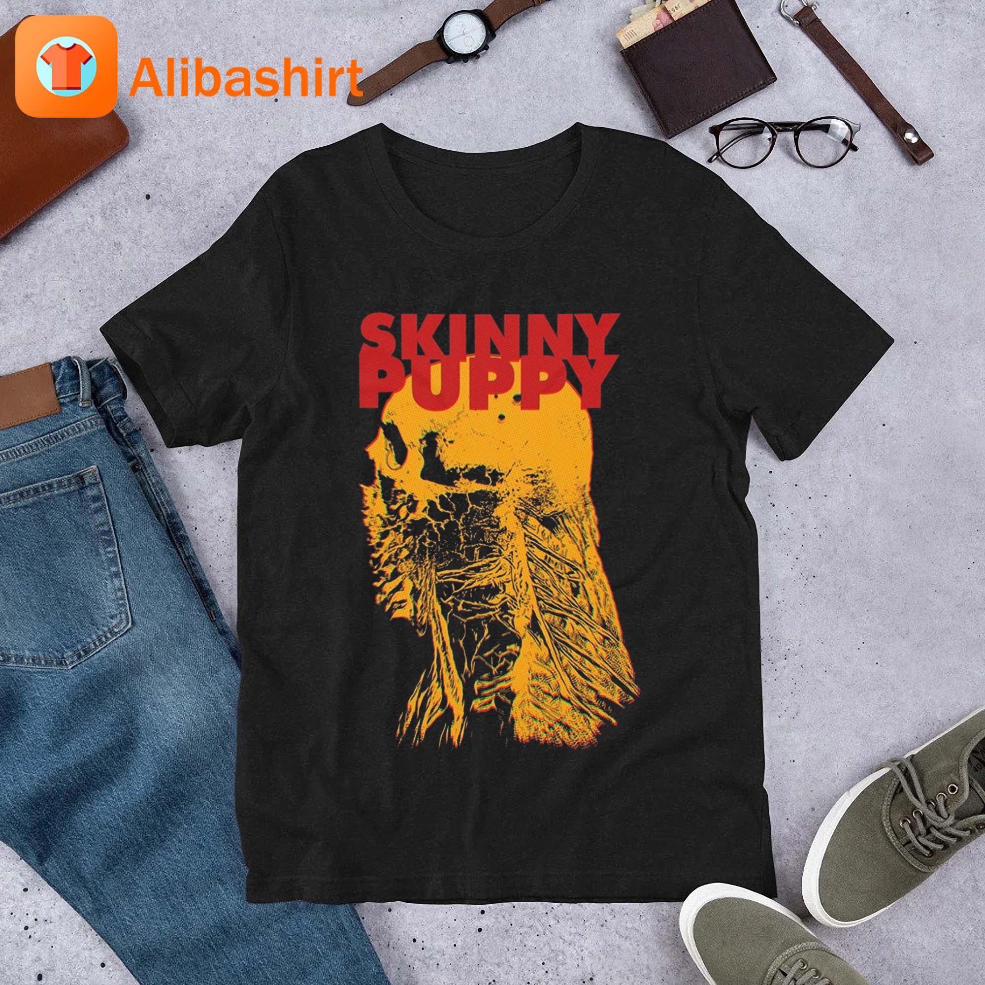 Skeleton Glitch Skinny Puppy Tour 2023 Shirt