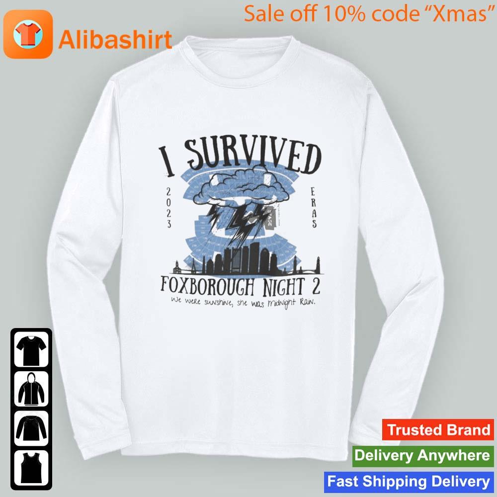 Taylor I Survived Foxborough Night 2 s Longsleeve t-shirt