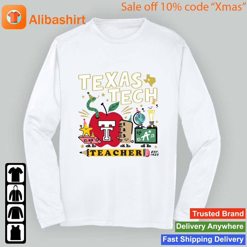 Texas Tech Red Raiders Teacher Ivory Shirt Longsleeve t-shirt