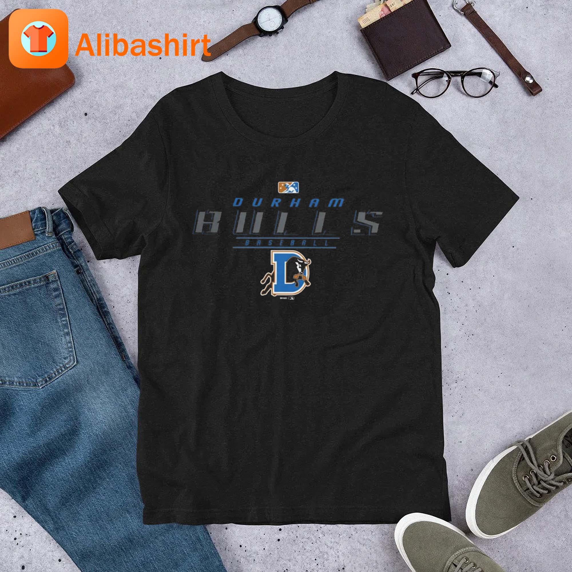 Durham Bulls Baseball Black Backdrop 2023 Shirt