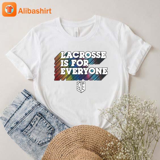 lacrosse is for everyone league champion pride T-Shirt