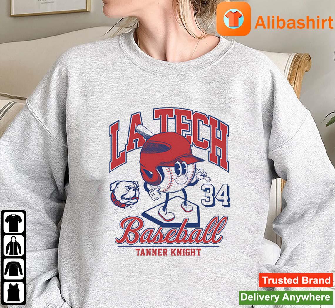 Louisiana Tech Bulldogs Tanner Knight 2023 Ncaa Baseball Shirt