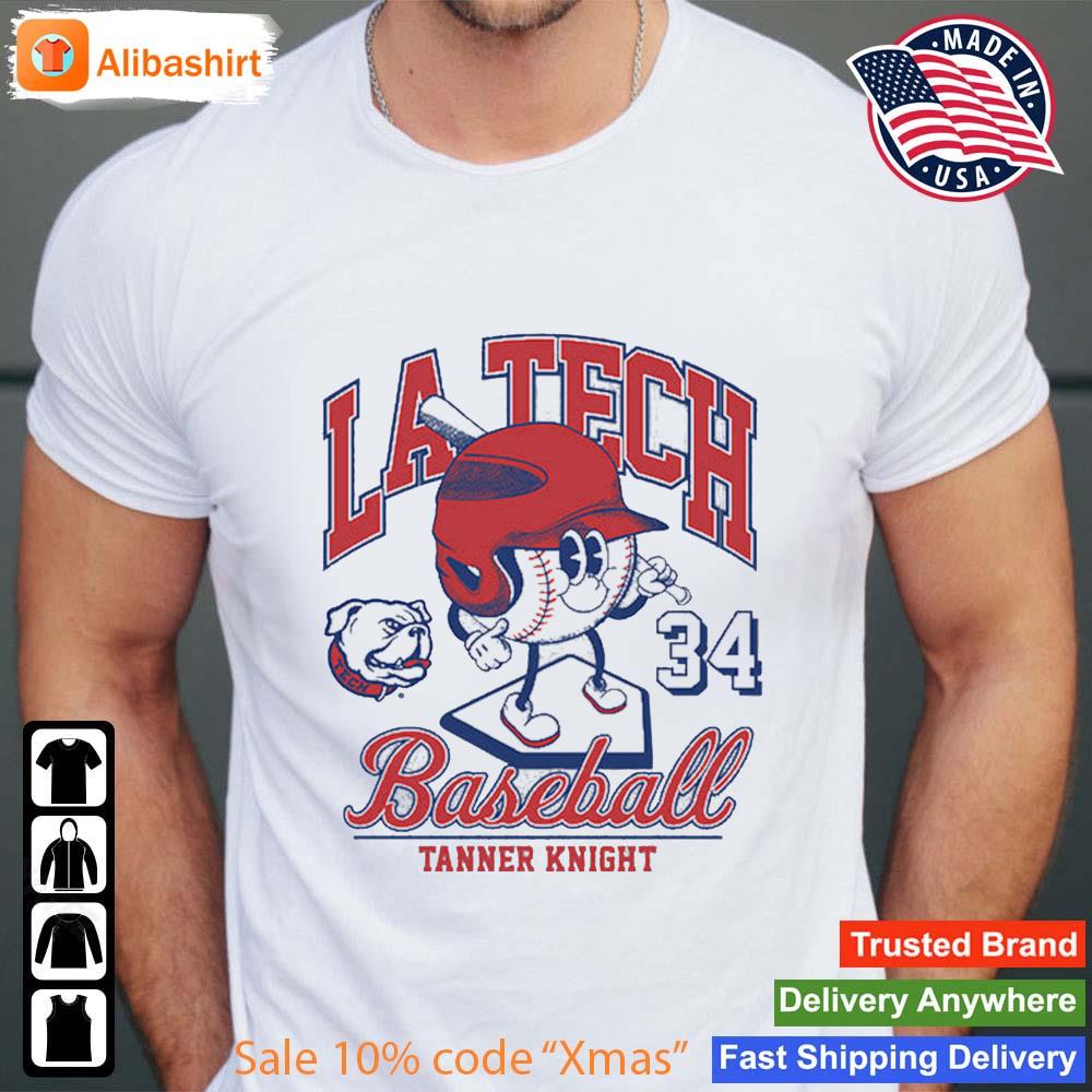 FREE shipping Louisiana Tech Bulldogs Tanner Knight 2023 NCAA Baseball shirt,  Unisex tee, hoodie, sweater, v-neck and tank top