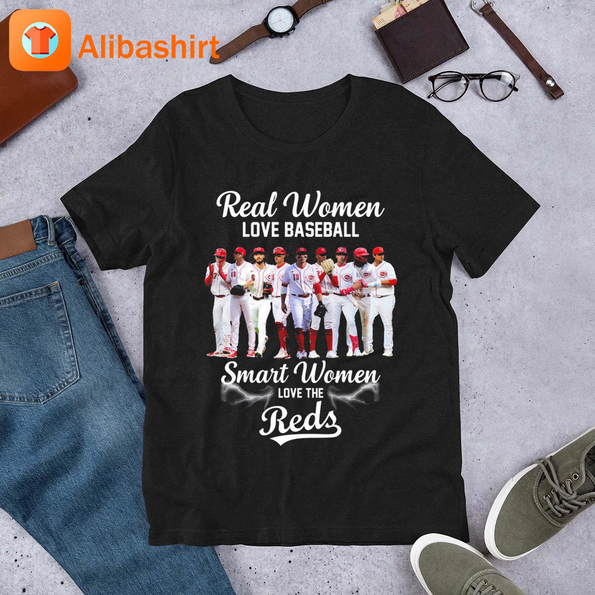 HOT TREND Real Women Love Baseball Smart Women Love The San Francisco  Giants Baseball T-Shirt