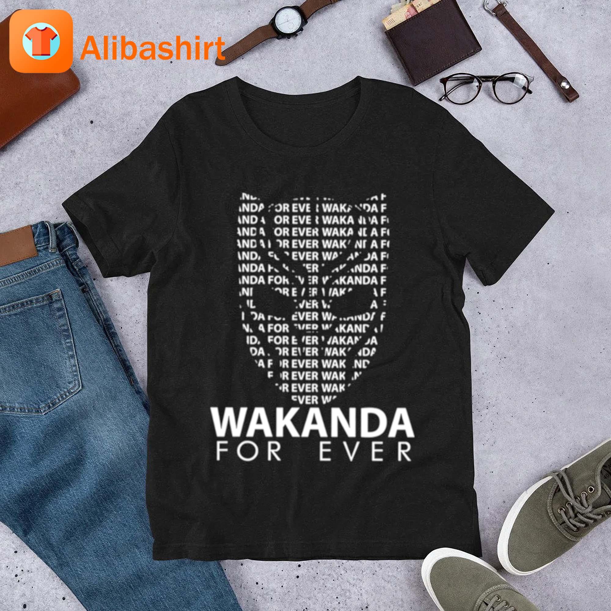 Wakanda Marvel Character Black PantherT-Shirt