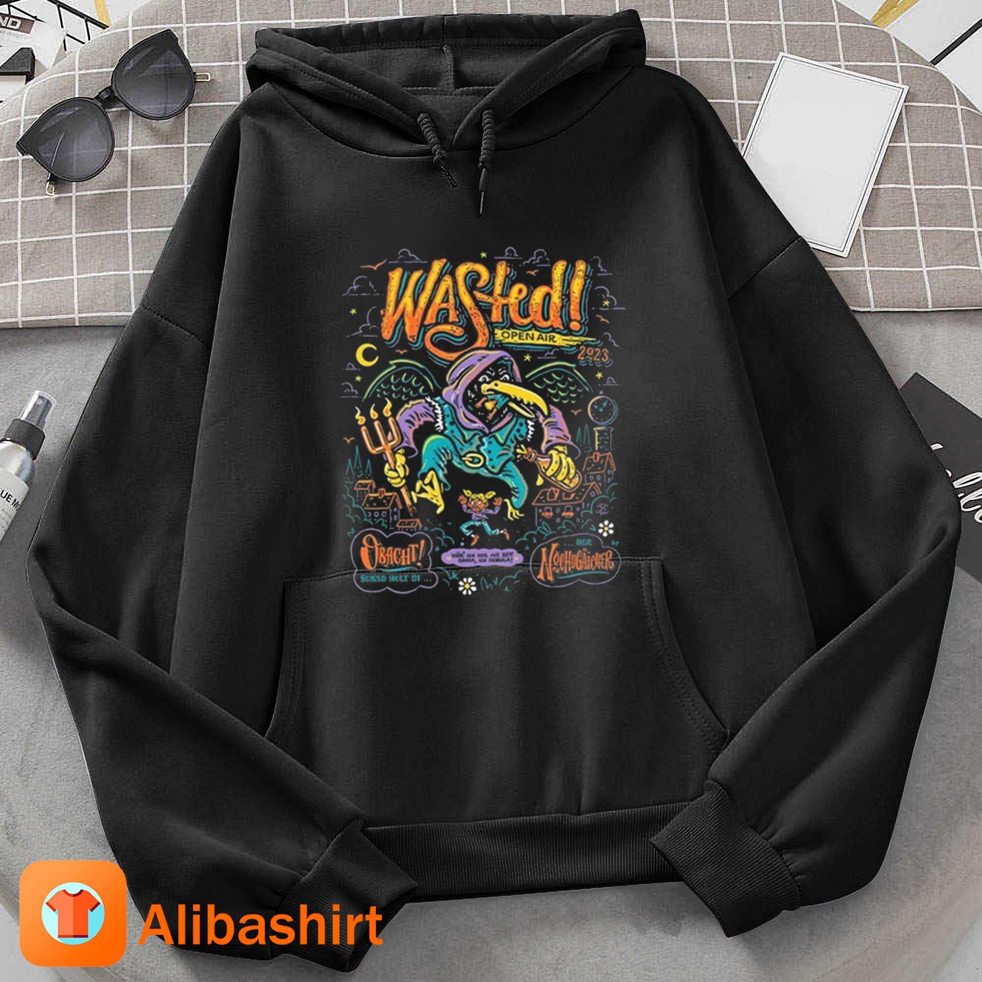 2023 Wasted OpenAir Shirt Hoodie