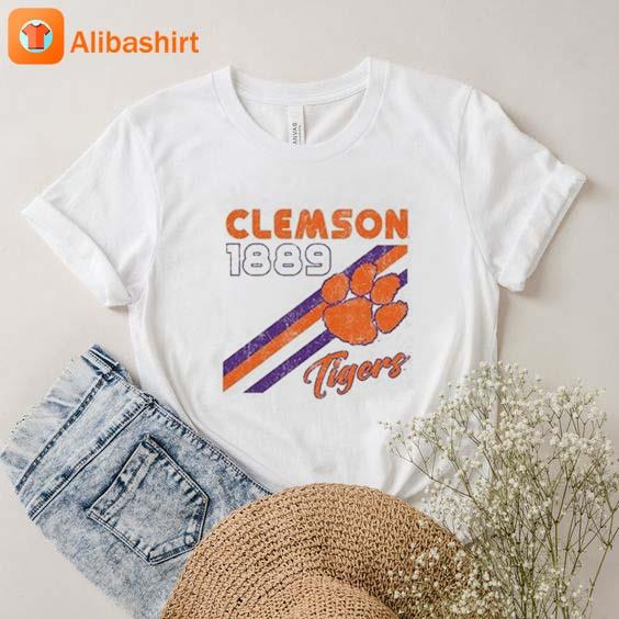 Clemson Tigers Retro Stripe 1889 Shirt