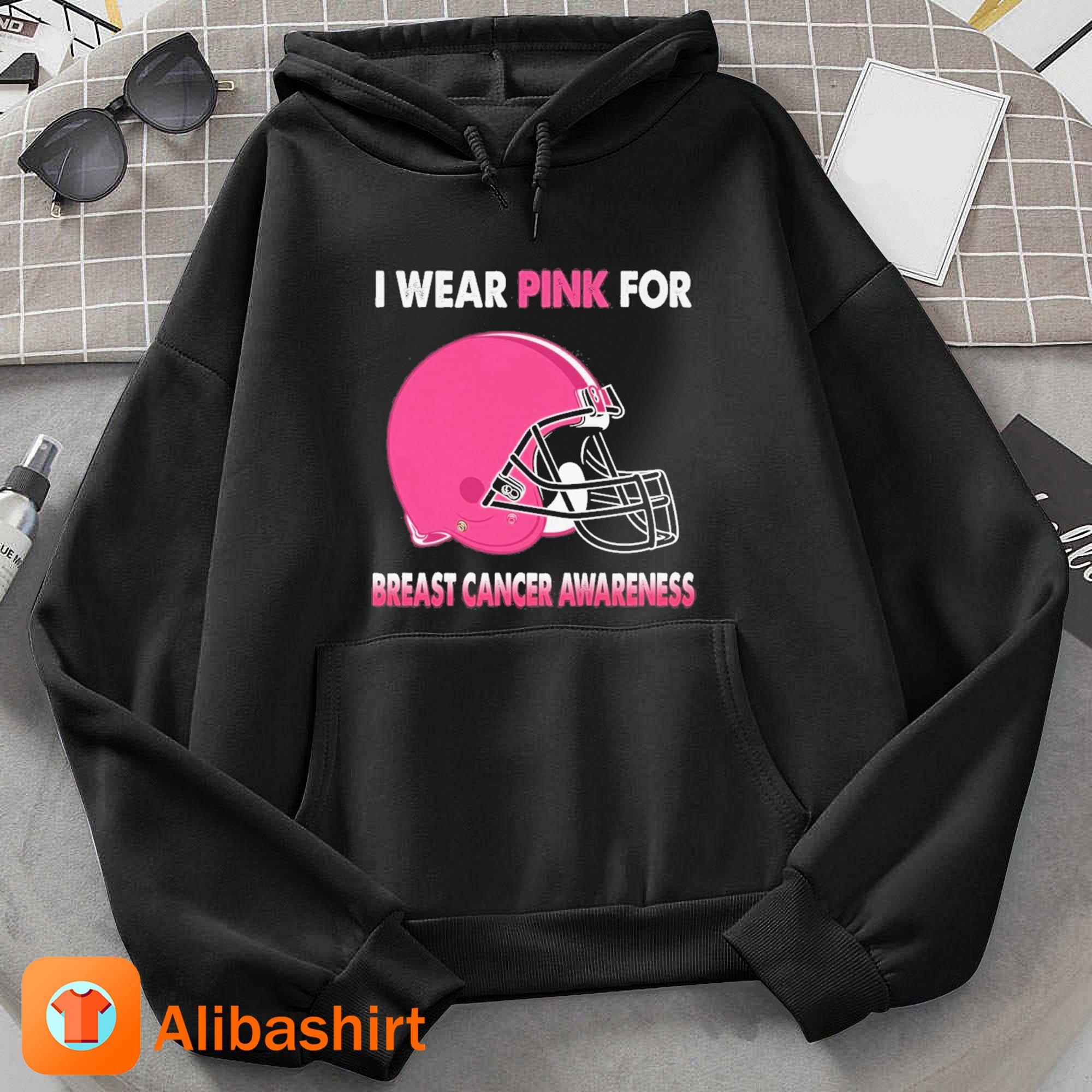 Cleveland Browns I Wear Pink For Breast Cancer Awareness 2023 Shirt Hoodie