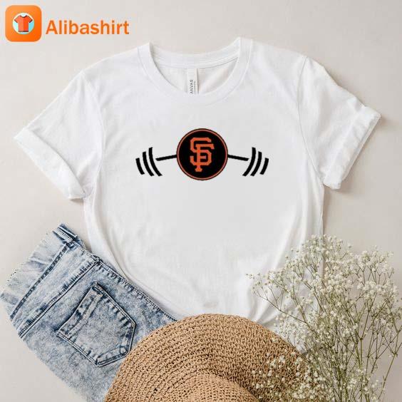 Mitch Haniger San Francisco Giants Barbell Shirt in 2023