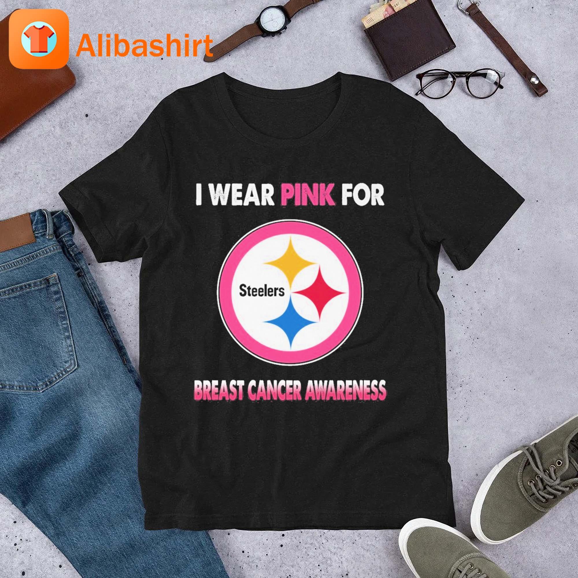 Makeitbuckle - Carolina Panthers I Wear Pink For Breast Cancer Awareness  2023 Shirt - Wendypremium News