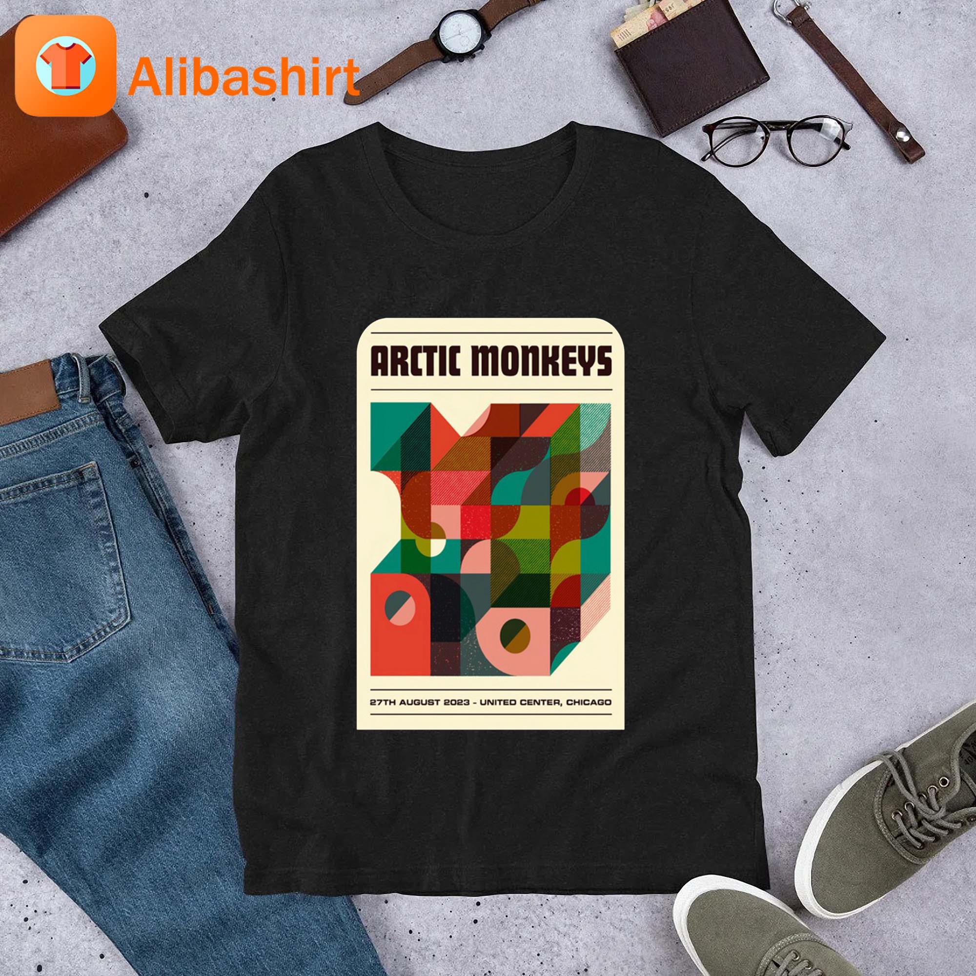 Arctic Monkeys United Center, Chicago, IL August 27 2023 shirt