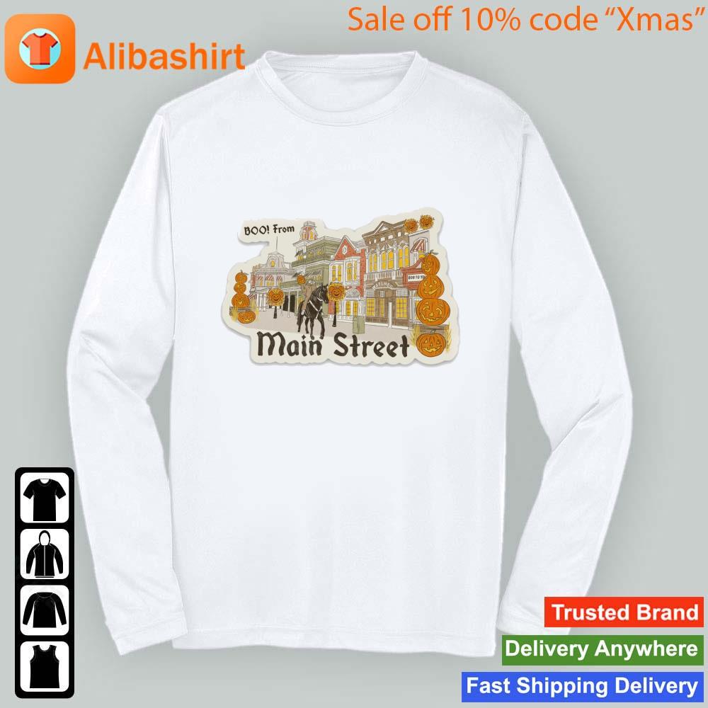 Boo From Main Street Halloween 2023 Shirt Longsleeve t-shirt