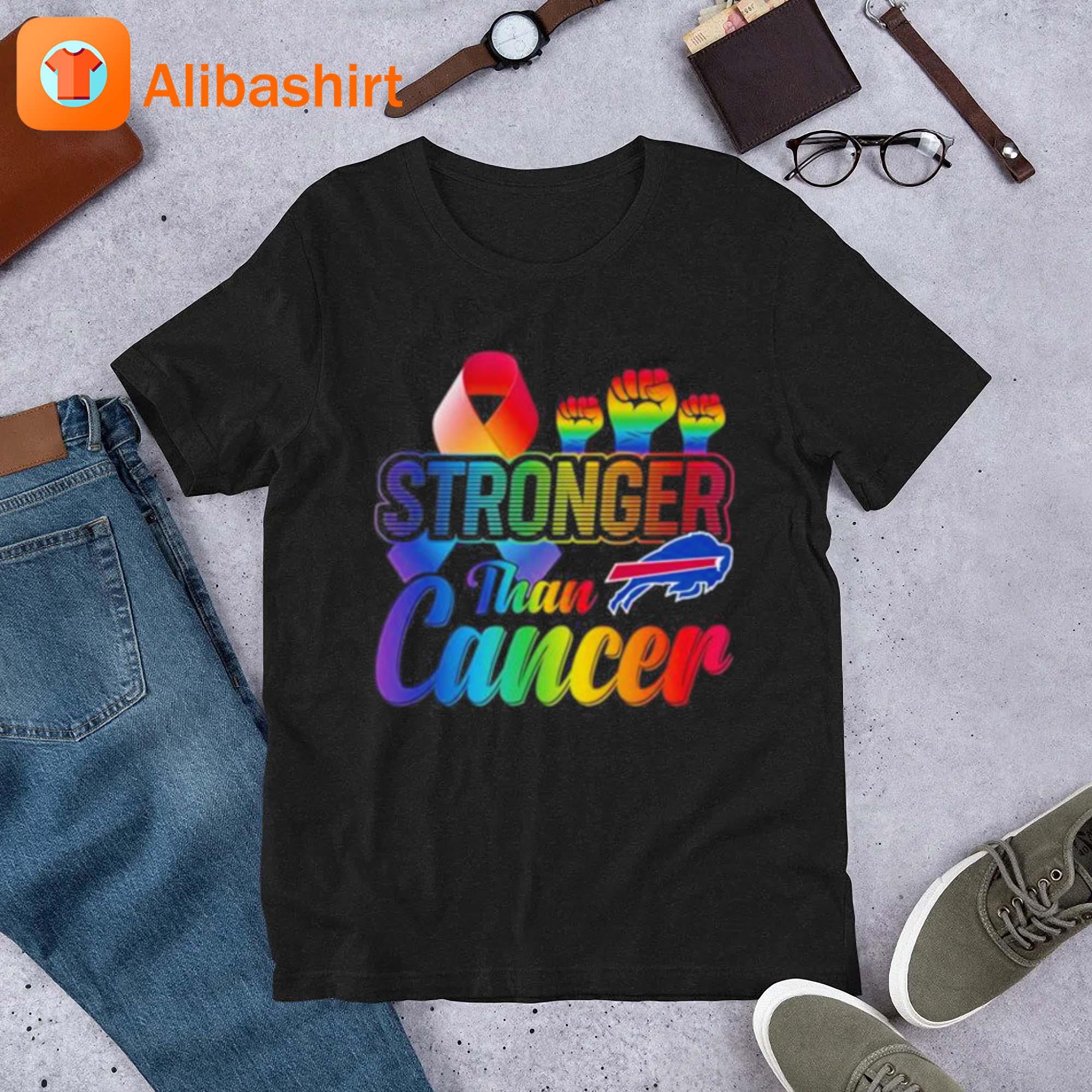 Buffalo Bills Stronger Than Cancer Shirt