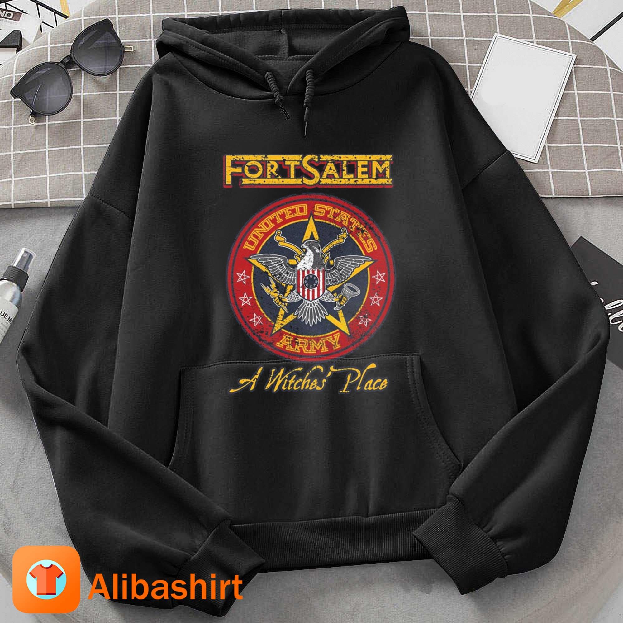 Fort Salem Distressed A Witches' Place Halloween 2023 Shirt Hoodie