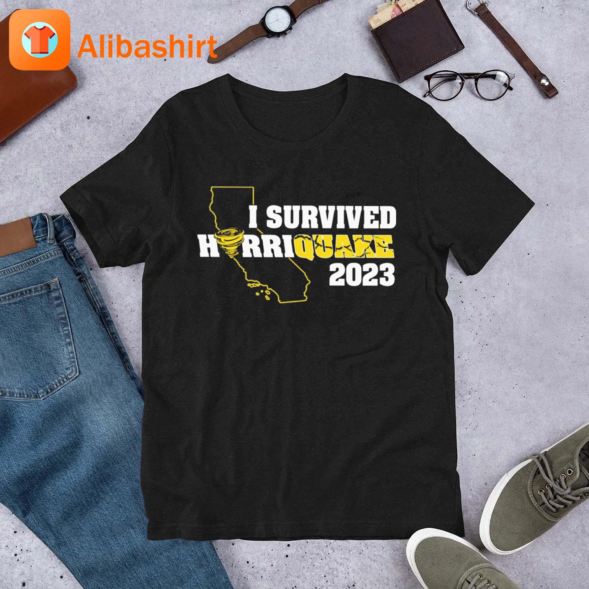 I Survived Hurriquake 2023 shirt