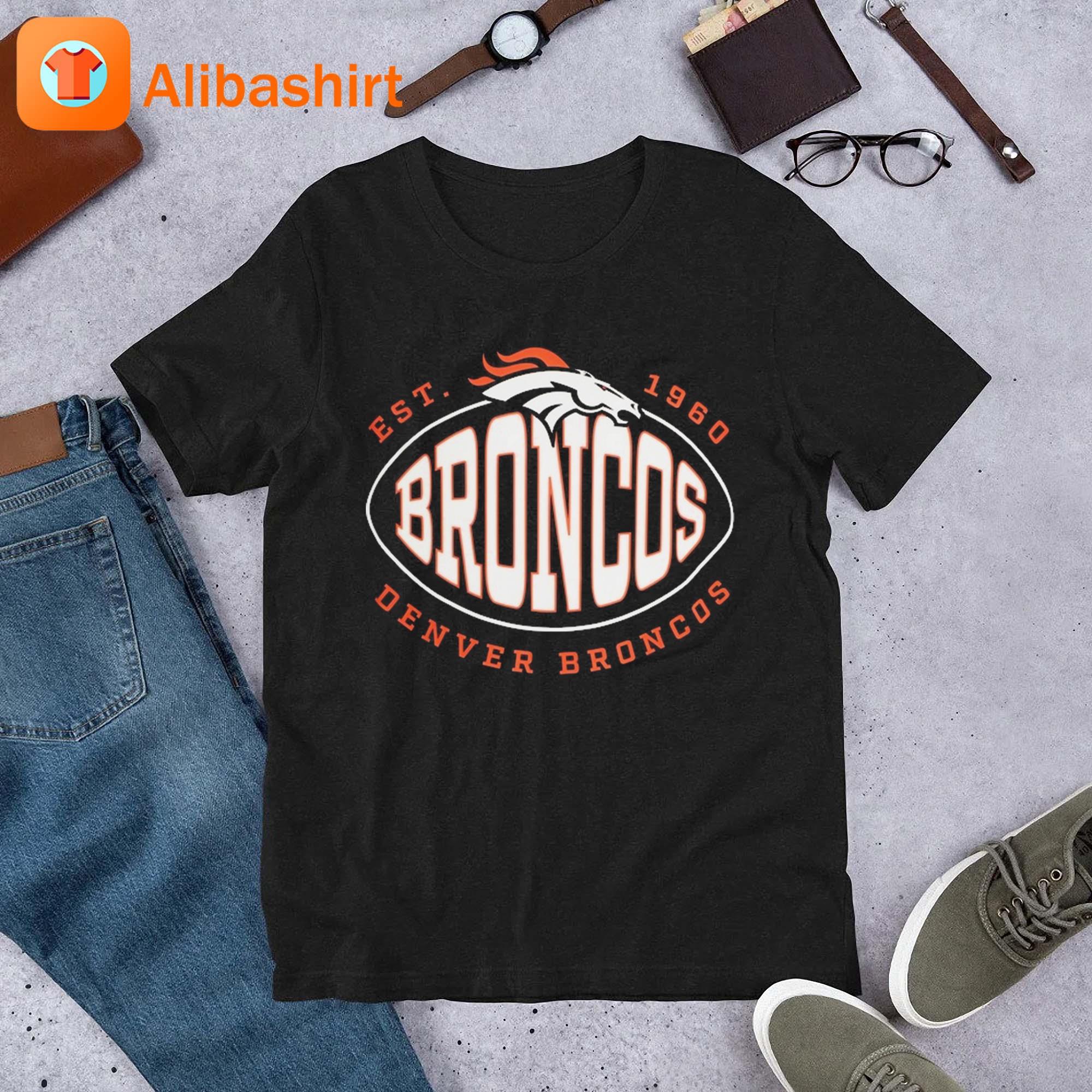 Official Denver Broncos Boss X NFL Trap T-Shirt