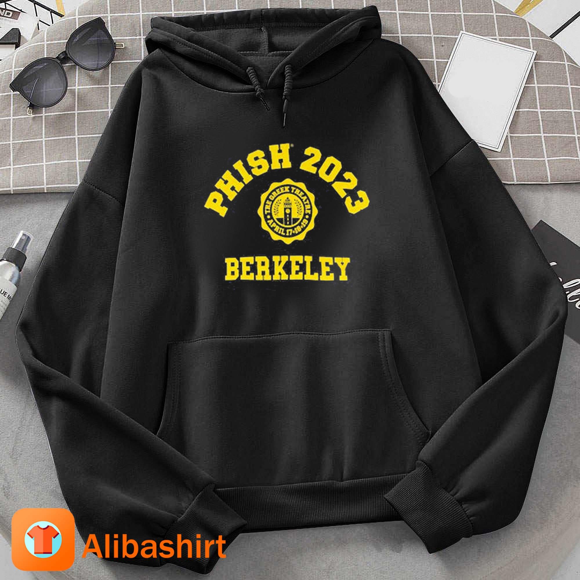 Phish Berkeley 2023 Collegiate Event Shirt Hoodie